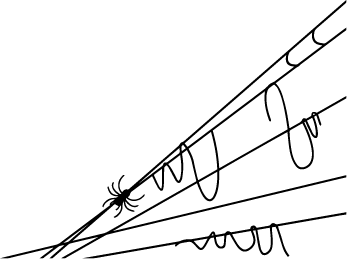 A black and white drawing of a nude figure with a large penis.

AI generated content